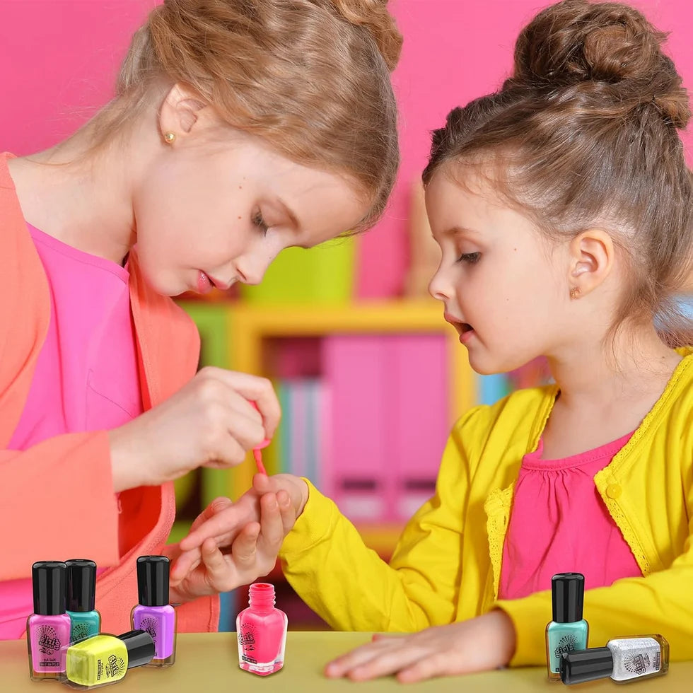 Beauty Nail Polish Kit With Dryer for Kids
