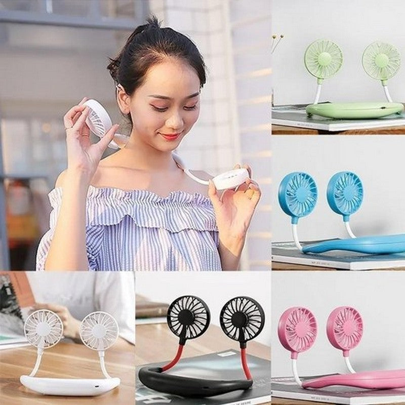 Adjustable Hanging Neck Fan