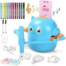 Drawing Robot Children with Pen & 100 Cards