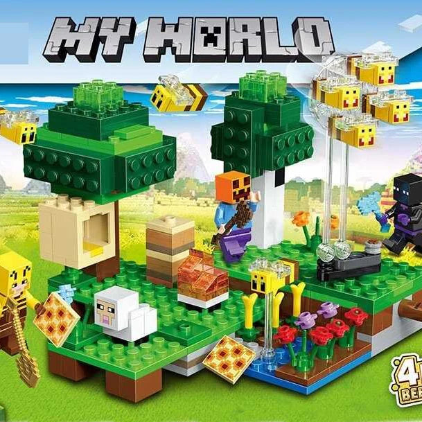 238-Piece My World The Bee Farm Blocks Set