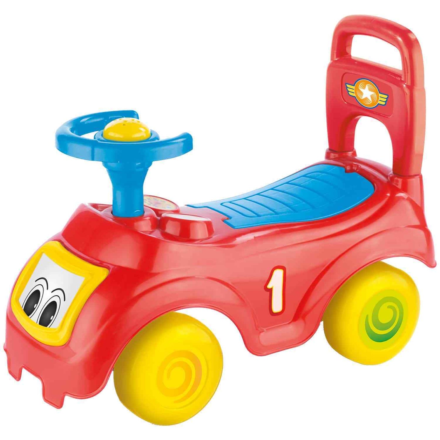 Dolu Ride-On Walk and Ride Toy with Storage Space