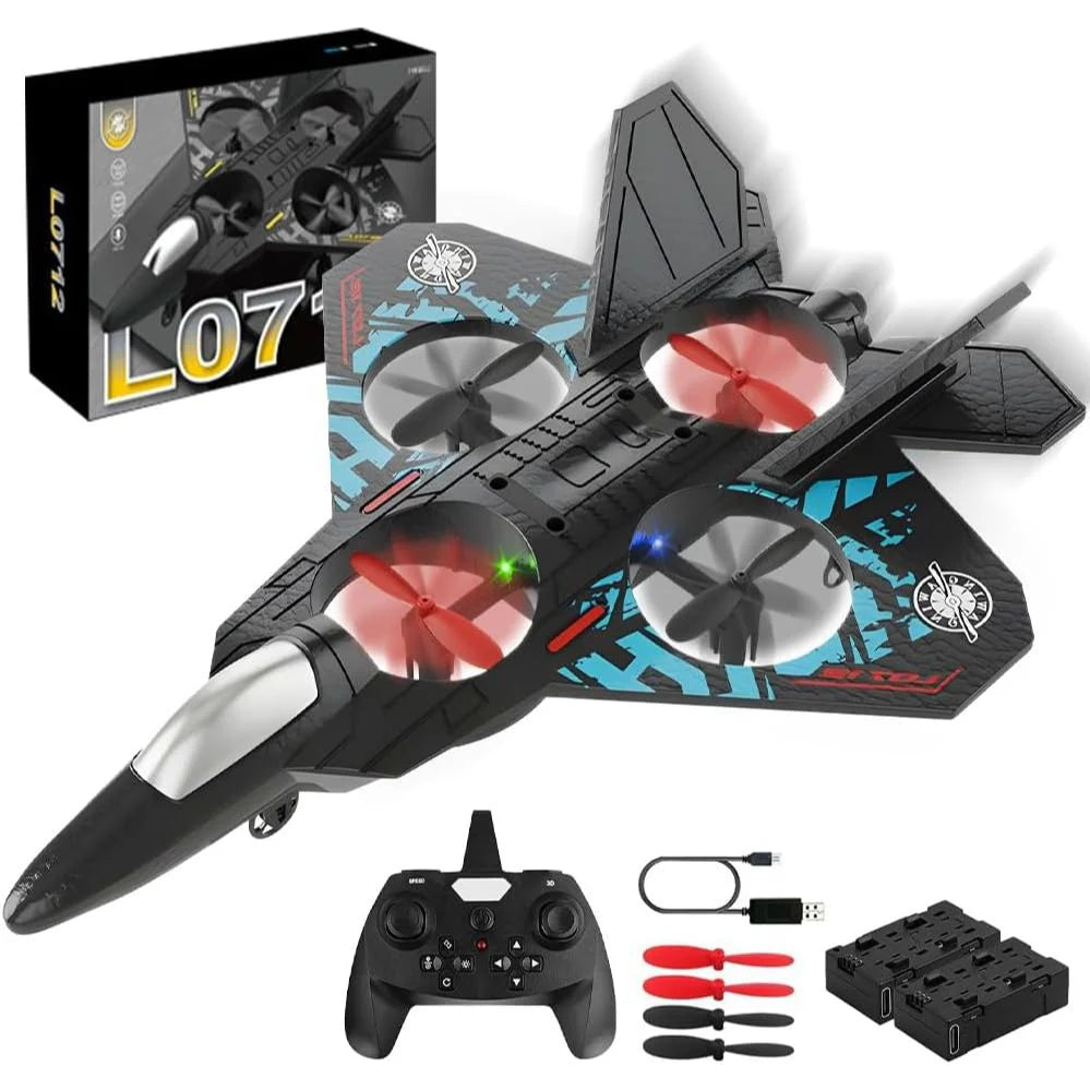 Remote Control Flying Airplane Drone LO712 | Durable Rechargeable RC Toy