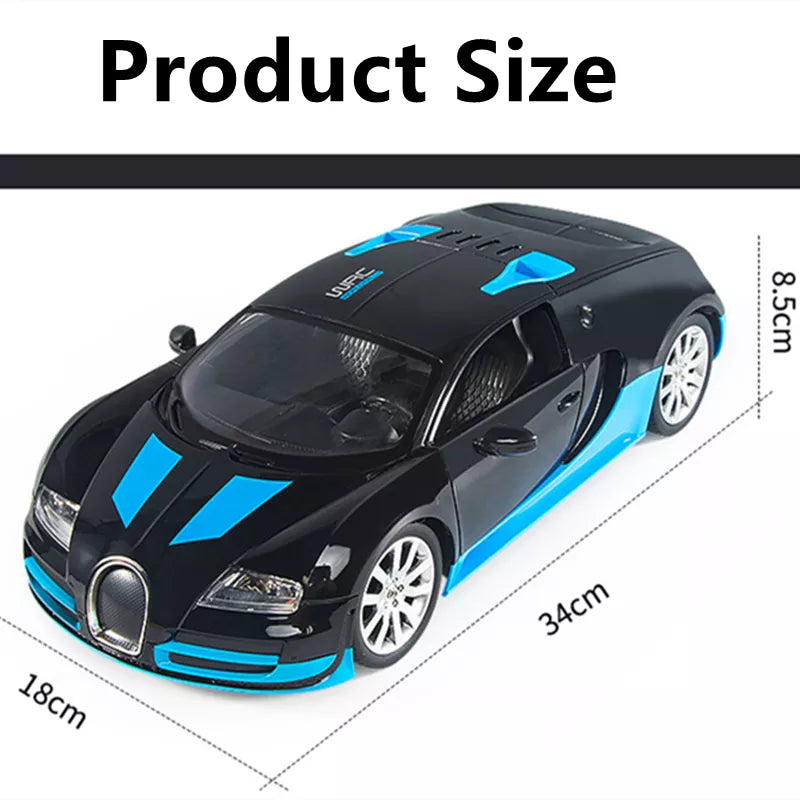 Bugatti Metal Spray Car with High Speed and Strong Power with Music and Light