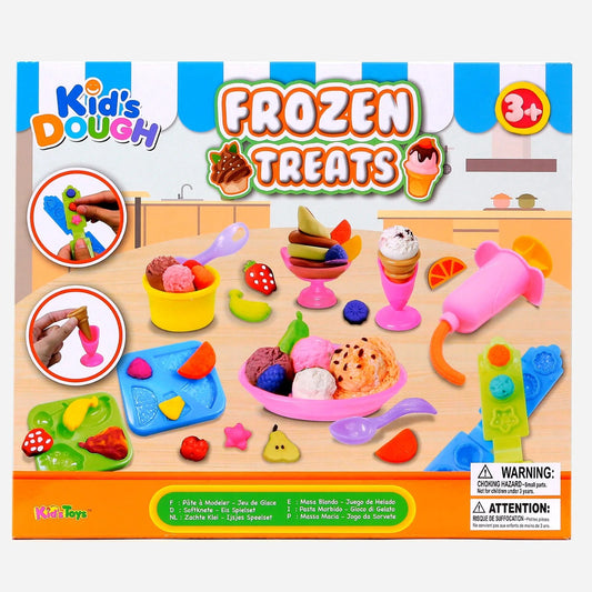 Colorful Kids Dough Frozen Treats Pretend Play Sets