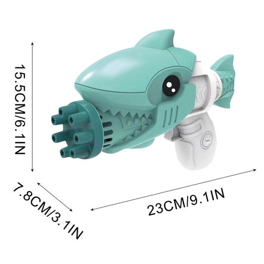 The Shark Multi Hole Bubble Gun For Kids