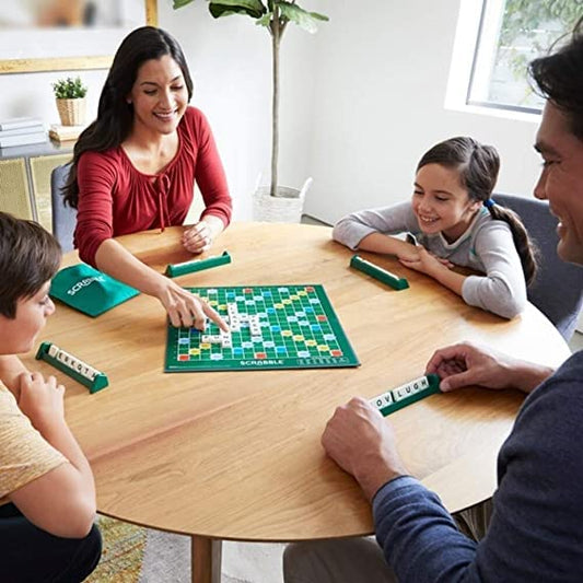 Mind Developing Scrabble Board Game for Kids and Adults
