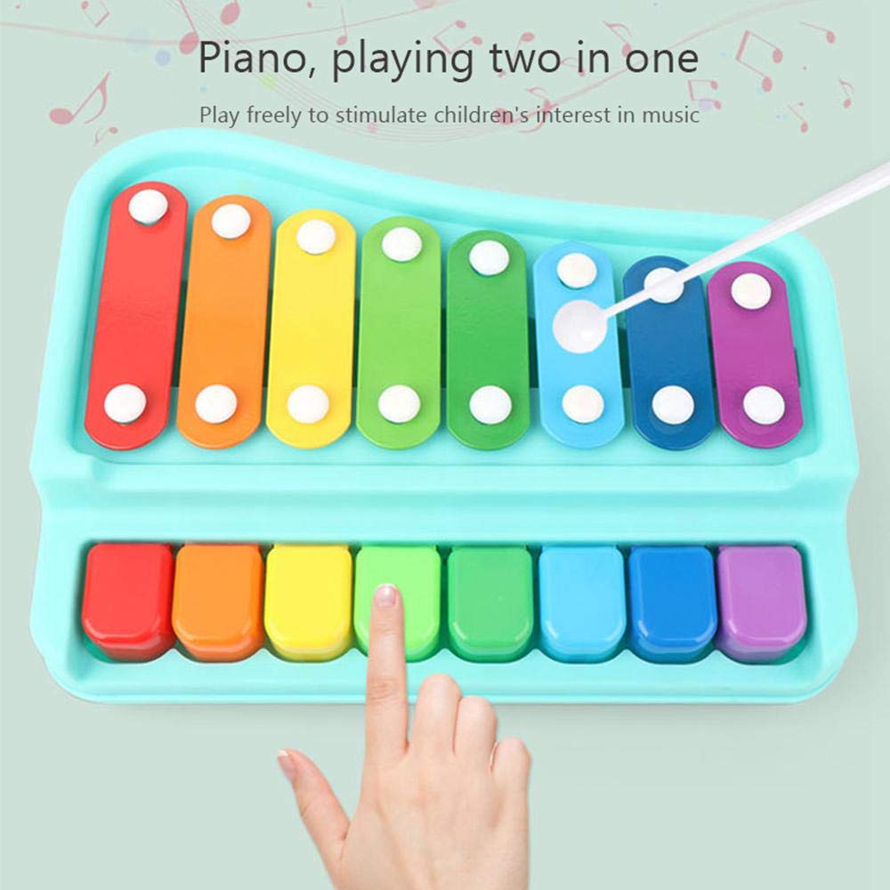 2 in 1 Piano Xylophone Musical Instruments Toy Set for Kids