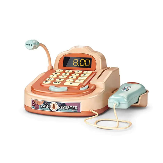 Battery Operated Mini Cash Register With Multiple Accessories & Roleplay Functions