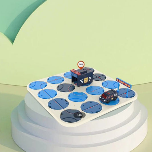 34Pcs Set Electric Road-Building Maze Toys Luminous Parent-Child Educational Toys For Children