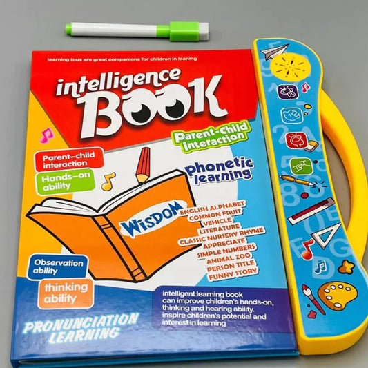 Intelligent Book Growing Up Pre School English Talking Smart Pen Learning Machine Toy Tablets For Kids