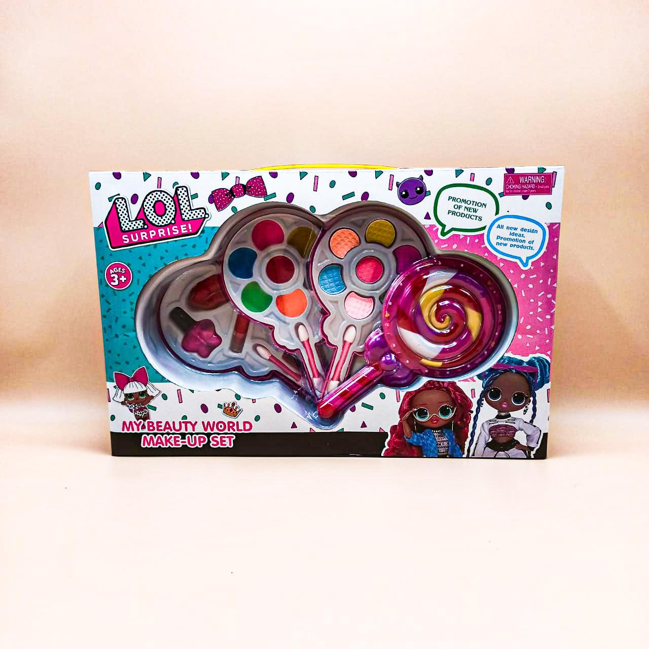 Kids Real Washable Makeup Playsets, For Girl Gifts, Safe & Non-Toxic