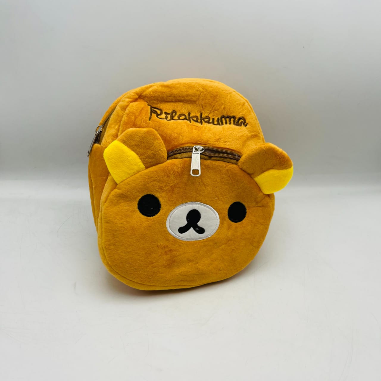 Cute Mini face Plush Children's Backpack For Outdoor Activities