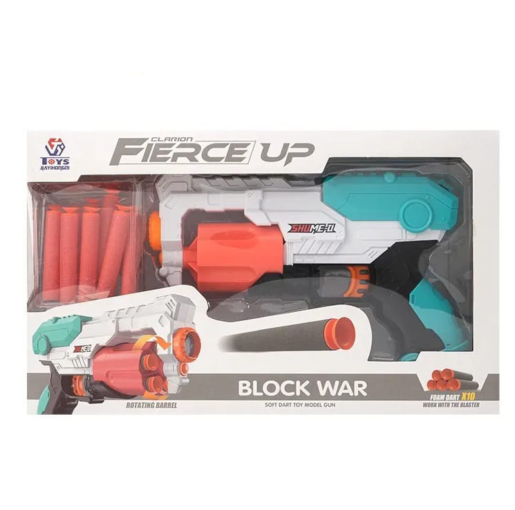 Clarion Fierce Up Jedi War Soft Dart Toy Model Shoot Gun For Kids
