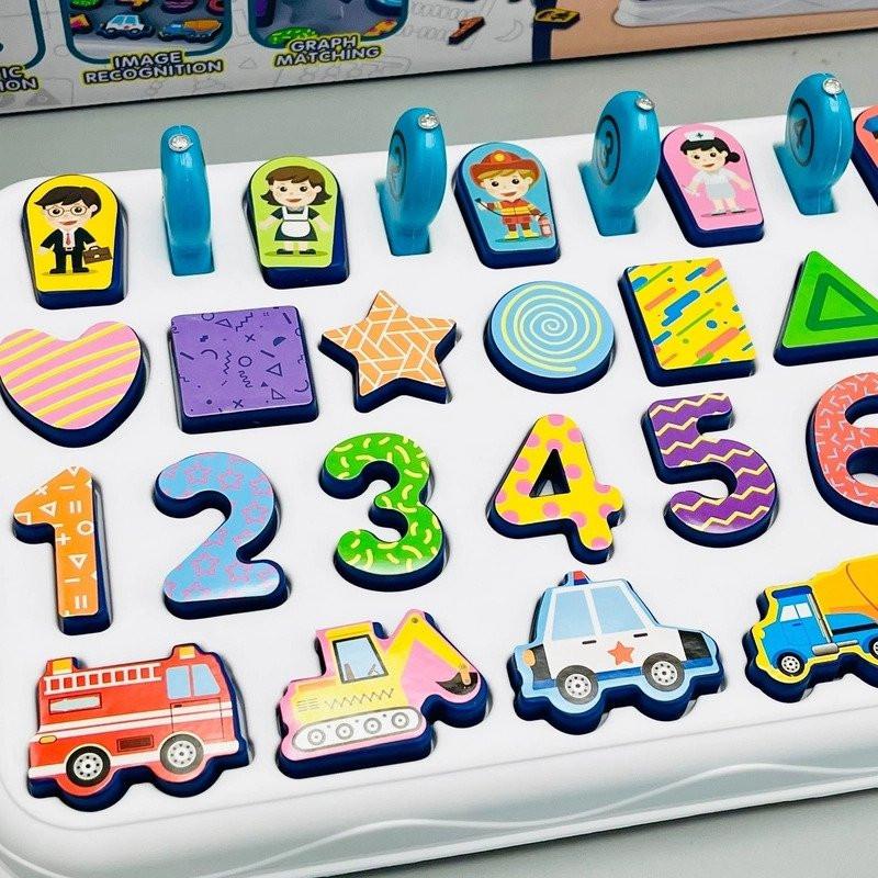 Fishing Early Education 5 in 1 Shape Matching Mathematical Counting Magnetic Toy For Toddlers