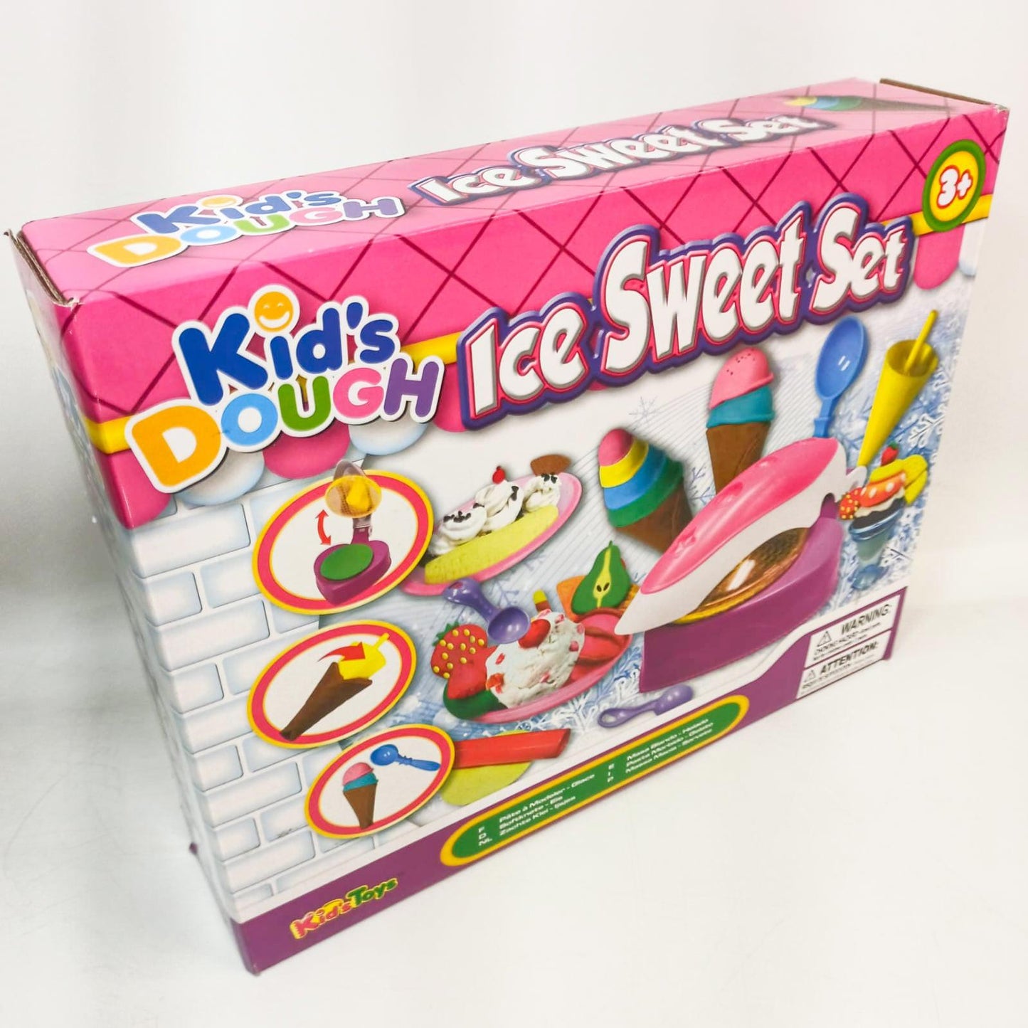 Kids Play Dough Activity - Ice Cream Sweet Clay Set