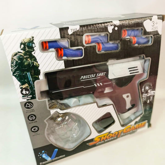 Toy Gun 2 In 1 Precise Shooting Gun and Bubble Gun