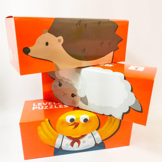 Leveled Progressive Puzzles For Kids Play