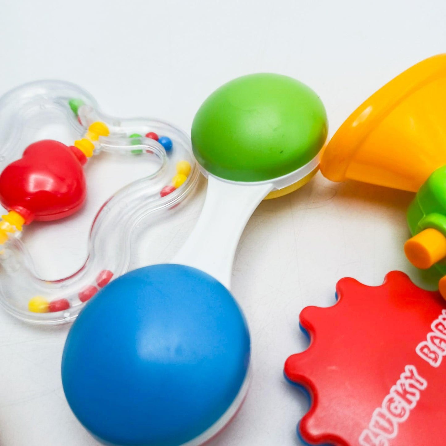 Pack of 5 Rattle Set Toy for New Born Babies