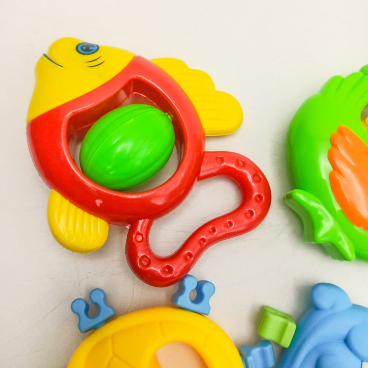 Pack of 4 Rattle Set Toy for New Born Babies