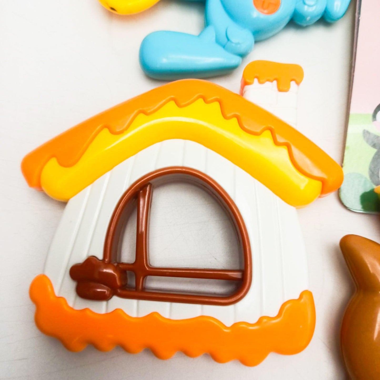 Pack of 4 Rattle Set Toy for New Born Babies