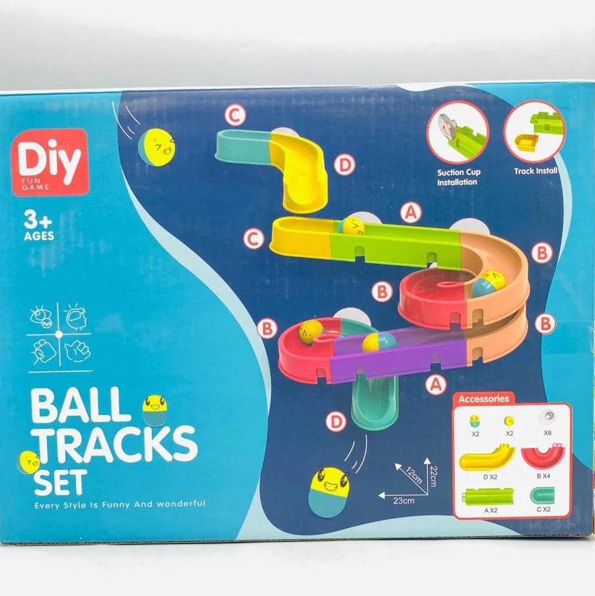 DIY Ball Track Set 10 Pieces Set For Kids