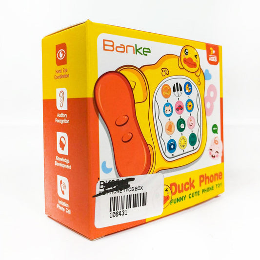 Musical Duck Telephone For Babies with Music and Light