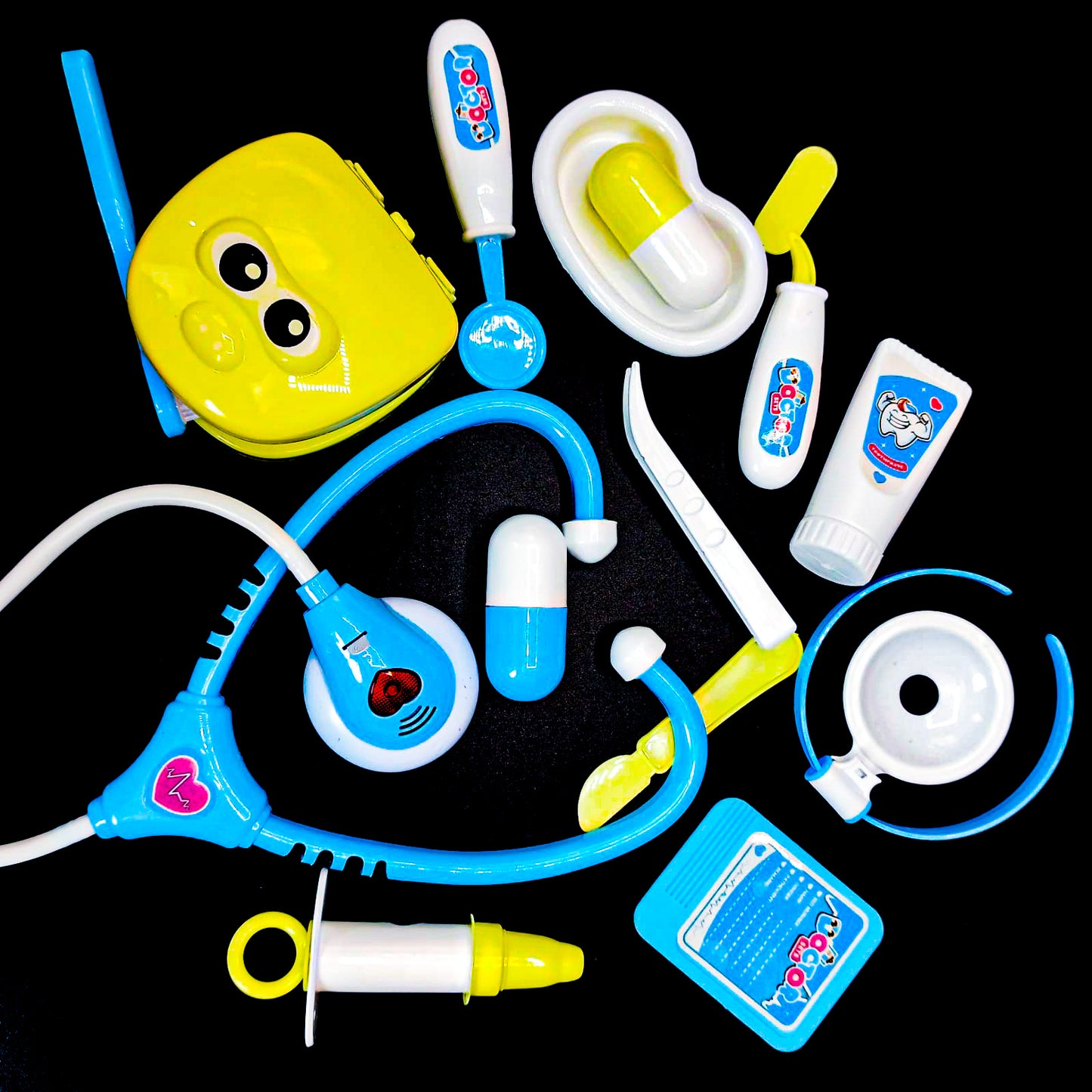 Doctor Set Pretend Play Toys with Backpack Trolley For Kids