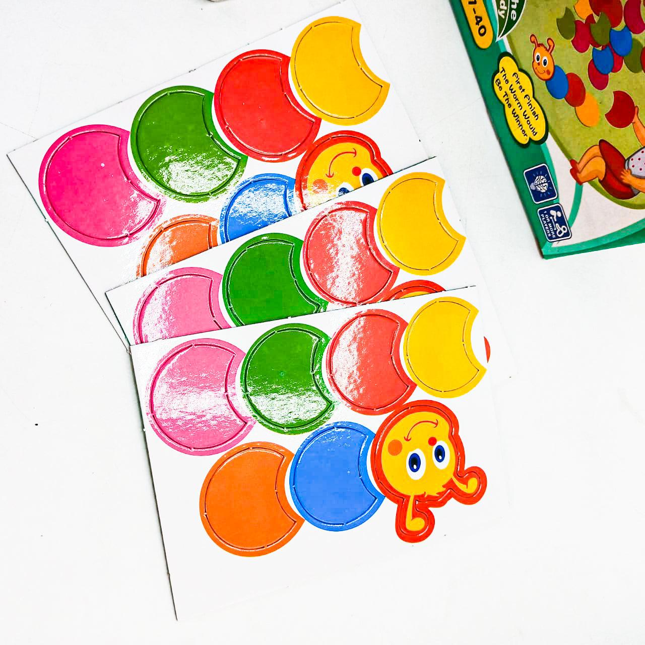 Educational Caterpillar Connect Game For Kids