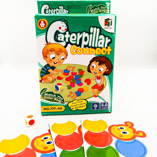 Educational Caterpillar Connect Game For Kids