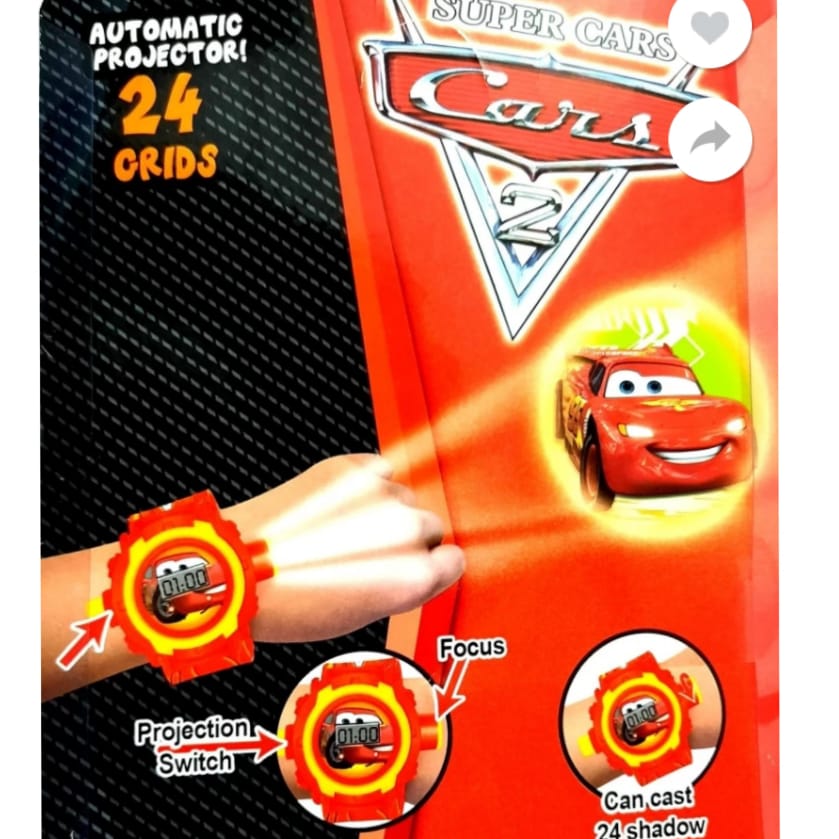 Ben10 Projector Hand Watch With 24 Pictures For Kids