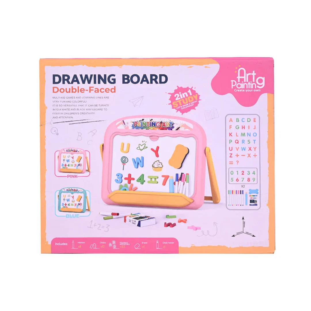 2-In-1 Drawing And Study Board Double Faced