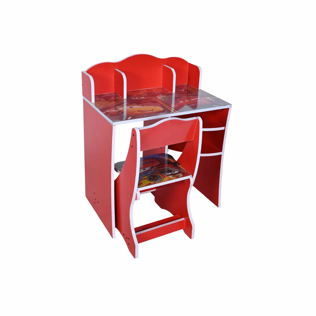 Kids Portable Study Table & Chair Car