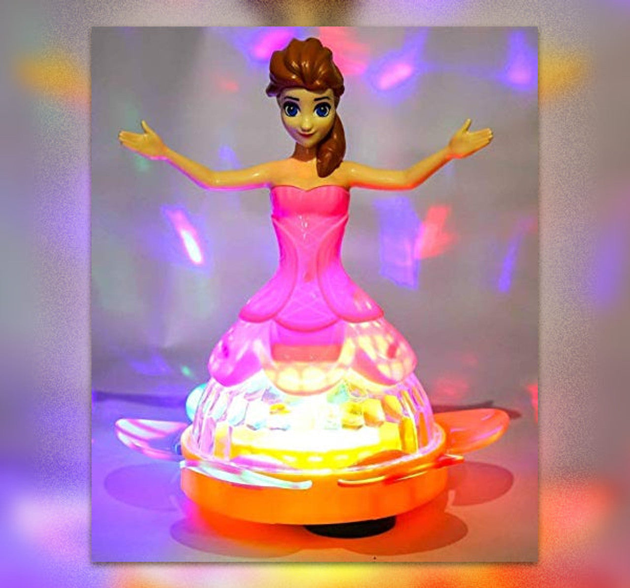 Dream Princess Doll With Music And 4D Lights For Kids