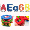 79 Pieces Moodon Educational Magnetic Stickers for Kids