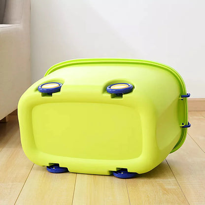 Aqua Multi-Purpose Plastic Extra Large Toy Box Storage Container Box