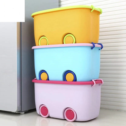 Aqua Multi-Purpose Plastic Extra Large Toy Box Storage Container Box