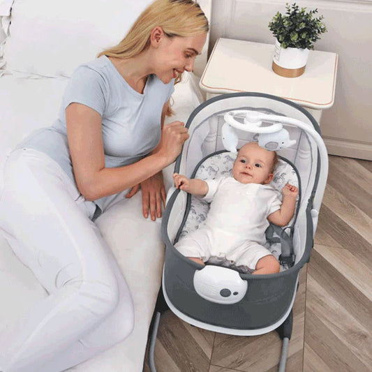 Mastela Delux 6 In 1 Multifunctional Bassinet & Rocker