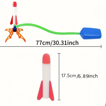 Interactive Outdoor Rocket Launch Toy Set