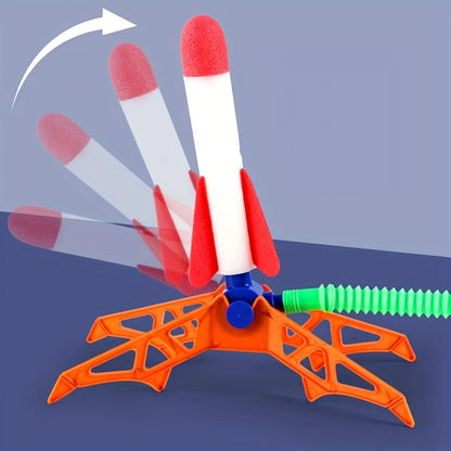 Interactive Outdoor Rocket Launch Toy Set