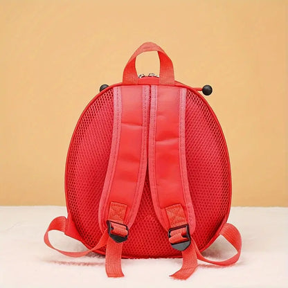 Adorable Ladybug Eggshell Backpack for Youngsters (Pre-Order)