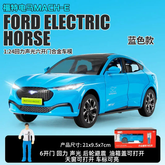 1:24 Diecast Ford Mustang Electric Horse Mach-E
