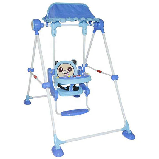 Baby Garden Outdoor Swing with Attachend Toys and Sound – Cover Shade