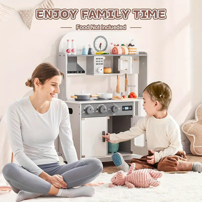 Chef Simulated Wooden Kitchen Toy Set