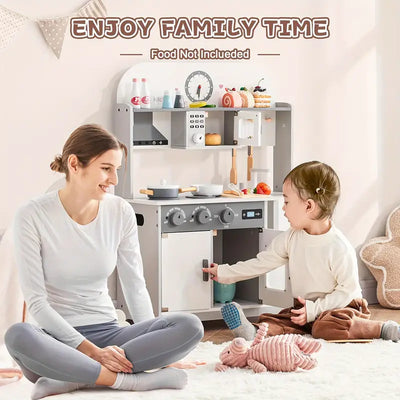 Chef Simulated Wooden Kitchen Toy Set