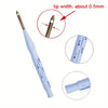 Light Blue DIY Punch Needle Kit with Stainless Steel Pen