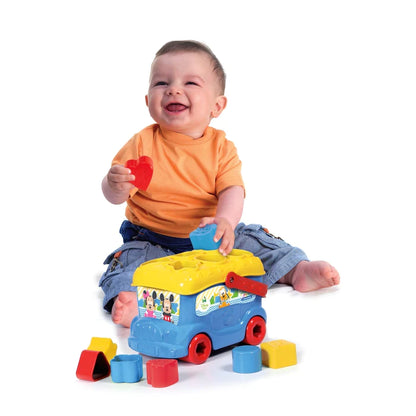 Baby Mickey Shape Sorter Toy Bus