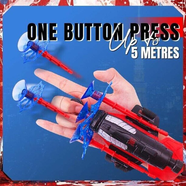 Spiderman Web Shooting Mode Dart Launcher Toy