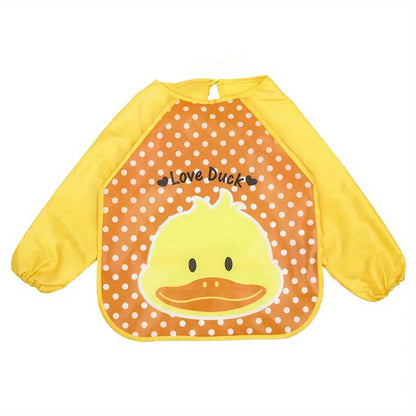 Long-Sleeve Waterproof And Dirt-Resistant Bib for Babies (Pre-Order)
