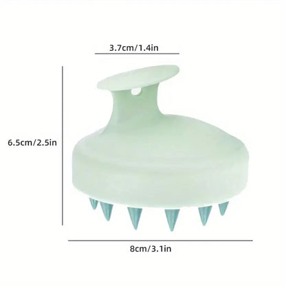 Silicone Scalp Massager & Shampoo Brush