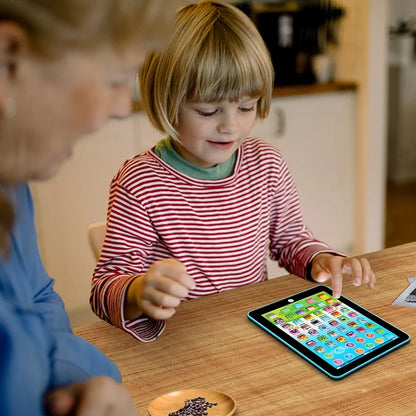Mini Intelligent Learning Pad Early Educational Learning Toy for Toddler Kids Tablet